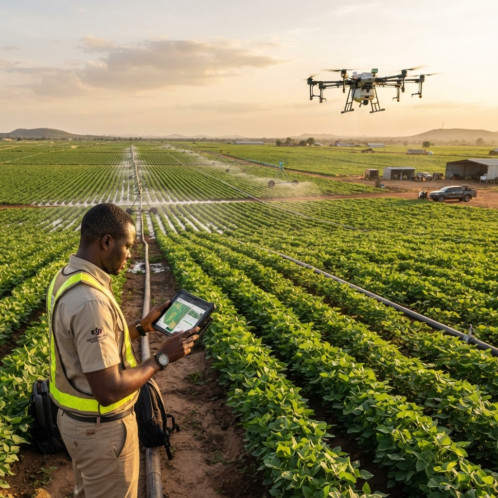 Modern agricultural technology and data-driven farm monitoring in Nigeria